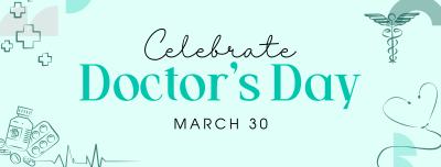 Celebrate Doctor's Day Facebook cover Image Preview