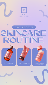 Daytime Skincare Routine Facebook story Image Preview