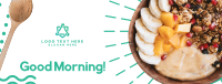 Healthy Food Breakfast Facebook cover Image Preview