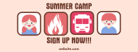 Summer Camp Registration Facebook cover Image Preview