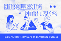 Empowering Employees Pinterest board cover Image Preview