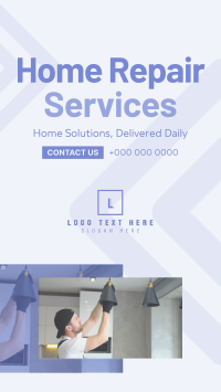 Home Repair Services Whatsapp Story Preview