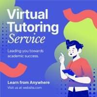 Virtual Tutoring Service Instagram post Image Preview