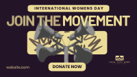 Chalky Womens Day Fundraising Animation Preview
