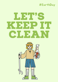 clean and green environment posters