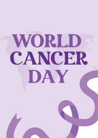 Cancer Awareness Day Flyer Design