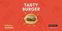 Burger Home Delivery Twitter Post Image Preview