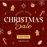 Christmas Eve Sale Linkedin Post Design