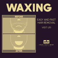 Waxing Treatment Instagram Post Design