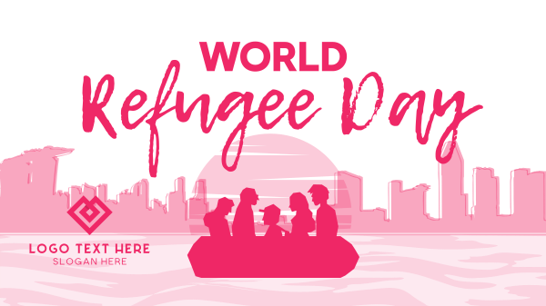 World Refuge Day Facebook Event Cover Design Image Preview