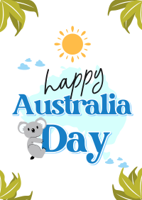 Koala Astralia Celebration Poster Image Preview