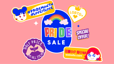 Proud Rainbow Sale Facebook event cover Image Preview