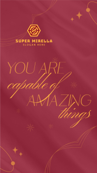 You Are Amazing Facebook Story Image Preview