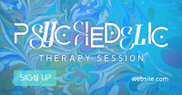 Psychedelic Therapy Session Facebook Ad Design
