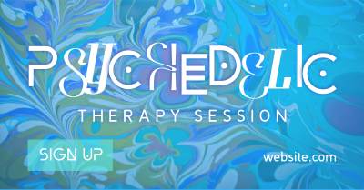 Psychedelic Therapy Session Facebook ad Image Preview