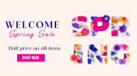 Modern Spring Sale YouTube video Image Preview