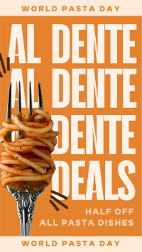 Minimalist Quirky Pasta Deals Instagram Reel Preview