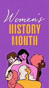 Women's History Month March Instagram Reel Design