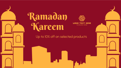 Ramadan Sale Facebook event cover Image Preview