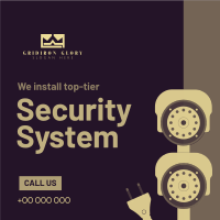 Security System Installation Instagram post Image Preview