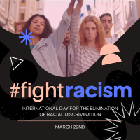 Elimination of Racial Discrimination Instagram Post Design