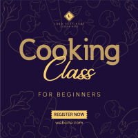 Cooking Class Instagram Post Design