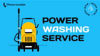 Pressure Wash Machine Facebook event cover Image Preview