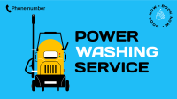 Pressure Wash Machine Facebook Event Cover Image Preview