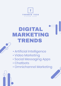 Digital Marketing Trends Poster Image Preview