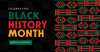 Black History Celebration Facebook ad Image Preview