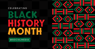 Black History Celebration Facebook ad Image Preview