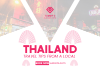 Thailand Travel Package Pinterest Cover Design