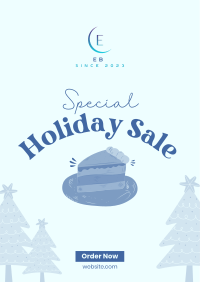 Special Holiday Cake Sale Flyer Image Preview