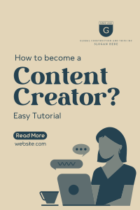 Need Content Creator Pinterest Pin Image Preview
