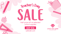 Supplies Sale for Teachers Animation Image Preview