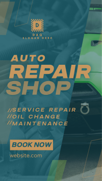 Trusted Auto Repair Instagram Story Design