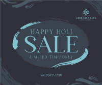 Brush Holi Festival Sale Facebook post Image Preview