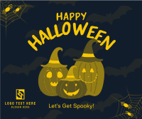 Quirky Halloween Facebook Post Design