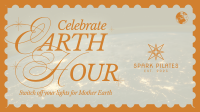 Modern Nostalgia Earth Hour Facebook event cover Image Preview