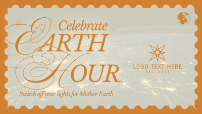 Modern Nostalgia Earth Hour Facebook event cover Image Preview