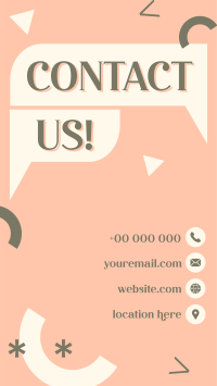 Business Contact Details TikTok video Image Preview