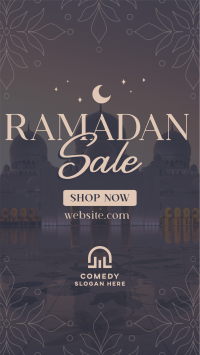 Rustic Ramadan Sale TikTok video Image Preview