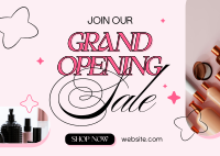 Grand Opening Sale Postcard Image Preview