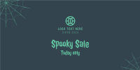 Spooky Sale Twitter Post Design