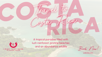 Travel To Costa Rica Facebook event cover Image Preview