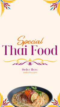 Special Thai Food Instagram reel Image Preview