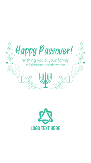 Celebrate Passover Instagram story