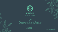 Save the Date Ornamental Plant Facebook event cover Image Preview