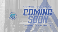 Coming Soon Fitness Gym Teaser Facebook event cover Image Preview
