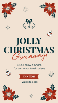 Jolly Christmas Giveaway TikTok Video Image Preview